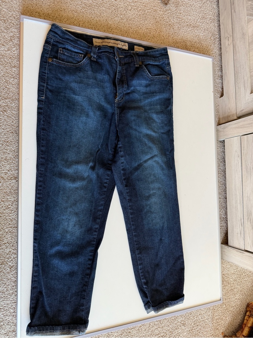 Nine West Vintage America Jeans in Dark Indigo